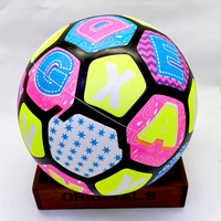 Bola Sepak Bola Inflatable Lampu Flash Ukuran Besar Terlaris untuk Anak-anak, Permainan Kebugaran, Pesta Malam