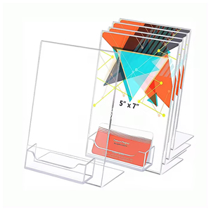 Marketing Holders 2 Pack Brochure Holder 5" Menu Display