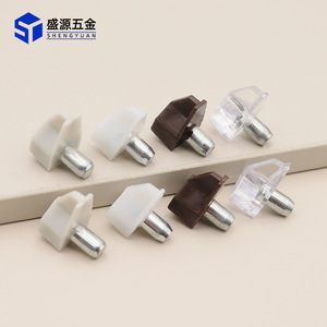 Shengyuan Cabinet Shelf Support Plastic Iron Wall Mount Detachable Triangular Shelf <b>Bracket</b> For Furniture Hardware - Product Image 2