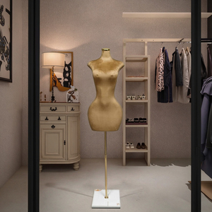 Manichino femminile con flanella per Studio e negozio vestiti vetrina essenziale magazzino e forniture per supermercati - Product Image 2