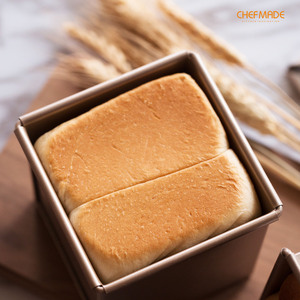 مربع مربع خبز التوست قوالب مخبوزة لصنع الخبز مع غطاء - Product Image 6