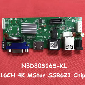 Placa de grabadora de vídeo Digital Xmeye 4K 16Ch Mstar Ssr621Q Cpu Nvr 16 canales Audio de dos vías <span class=keywords><strong>P2P</strong></span> On-vif Cctv protección de seguridad - Product Image 3