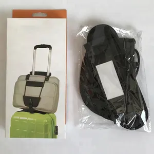 Elástico correa de equipaje para ordenador portátil pequeño bolso caso viajes bolsa de accesorios Bungee cinturón ajustable en Bungee Correa