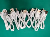 Câble USB-A vers Type-C en PVC pour téléphones mobiles et appareils Android, charge rapide 3A, 30 cm, en stock