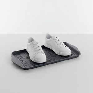 Plateau extérieur polyvalent antidérapant utilitaire pour l'entrée plateau à <span class=keywords><strong>chaussures</strong></span> en plastique peut contenir trois paires <span class=keywords><strong>de</strong></span> bottes ou <span class=keywords><strong>de</strong></span> <span class=keywords><strong>chaussures</strong></span> - Product Image 2