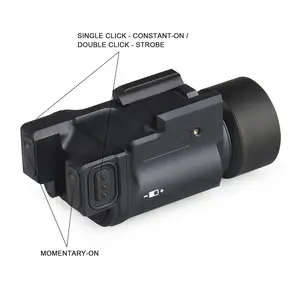 Outdoor Strobe Flashlight LED Tactical Sigh IR For Night Vision HK15-0158