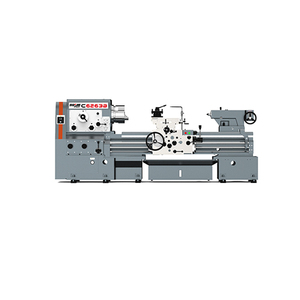 เครื่องกลึงแนวนอน ผลิตในจีน ความแม่นยำสูง 220V มอเตอร์แบบแมนนวลสำหรับงานโลหะ - Product Image 5