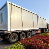 Maison préfabriquée modulaire portable de 20 pieds, type « granny flat », conteneur d'expédition japonais, bureau, cabine, maison