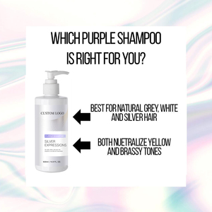 <span class=keywords><strong>แชมพู</strong></span>และโทนเนอร์สีม่วงสำหรับผมทำสีและผมขาว ยี่ห้อ Silver Expressions แบบขายส่งและรับผลิตตามสั่ง พร้อมสาร Pro-V - Product Image 5