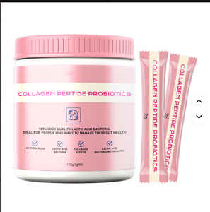 Miscela di Collagene <span class=keywords><strong>Super</strong></span> OEM per la Cura della Pelle con Acido Ialuronico, Vitamina C e Peptidi di Collagene Marino in Polvere per Donne - Product Image 1