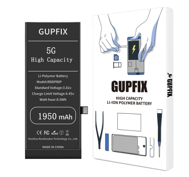 GUPFIX High Capacity 1950mAh Rechargeable Battery Replacement for 5g OEM Brand New 12-Month Warranty in Stock