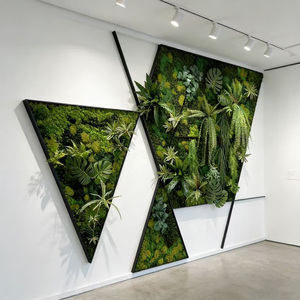 Panneaux muraux en mousse préservée insonorisants, écologiques, durables, taille personnalisée, logo, art mural pour bureau, <span class=keywords><strong>spa</strong></span>, commerce <span class=keywords><strong>de</strong></span> détail - Product Image 6