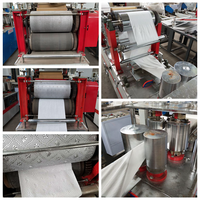 Prix de la ligne de production entièrement automatique de découpe, d'emballage et de pliage de rouleaux de mouchoirs en papier, machine à fabriquer du papier fin