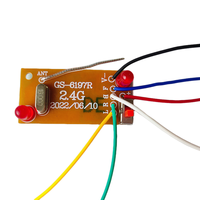 2.4G 4CH télécommande voiture accessoires télécommande Circuit imprimé Kit de plaque de transmission et de réception