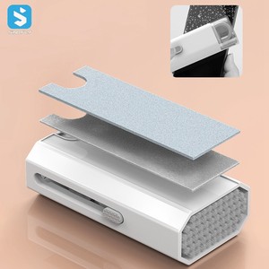 Keayboard sans fil écouteurs nettoyant stylo kit pour Airpods écouteurs multi nettoyage stylo brosse outil de nettoyage pour Airpods Pro 1 <span class=keywords><strong>2</strong></span> 3 - Product Image 4