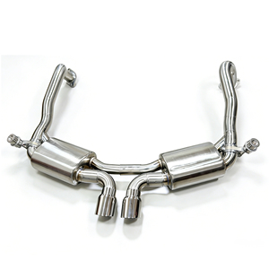 Sistema de Escape Catback con Válvula SS304 para <span class=keywords><strong>Porsche</strong></span> Boxster <span class=keywords><strong>Cayman</strong></span> 987 3.4L <span class=keywords><strong>2008</strong></span>-2012, Silenciador de Alto Rendimiento de Acero Inoxidable - Product Image 5