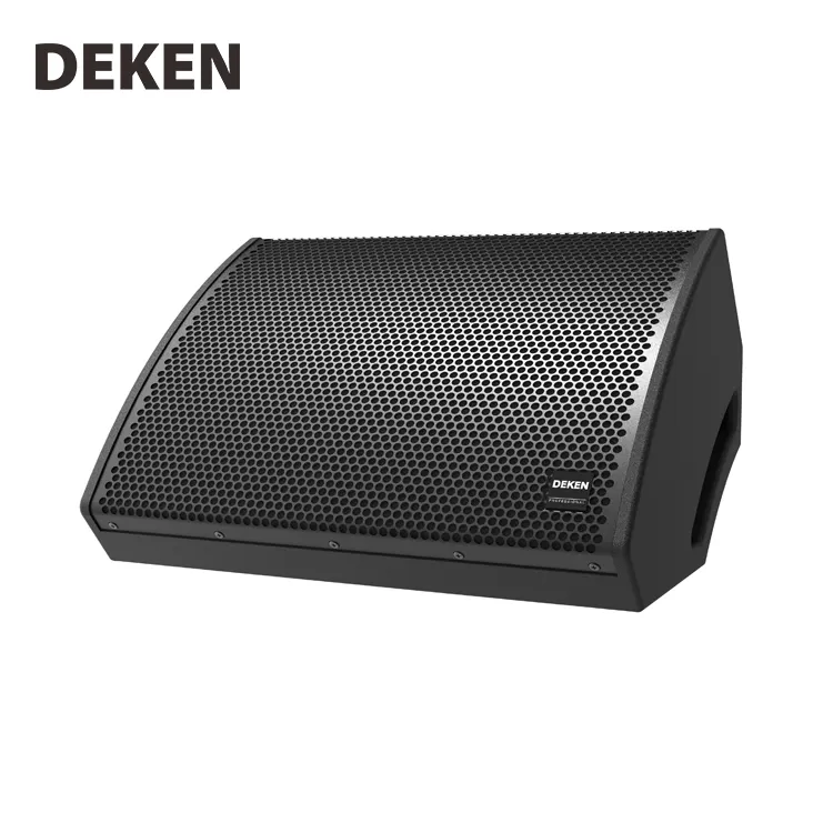 DENKEN STAGE M15 Passive 550W Coaxial Floor Speaker 15" Professional Sound System Speakers Stage Monitor for Bars Stadiums