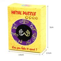 32 pièces/boîte fil casse-tête IQ Puzzles défi Test jeux déverrouiller verrouillage jouet serrure cadeau pour adultes