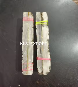 Elegant Love Eco-Friendly Natural Crafts Prix de gros Rams Horn Sheep Scaled Knife Handle Polished Technique Trusted Supplier - Product Image 2