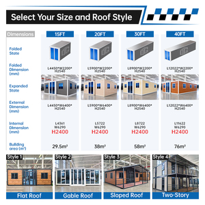 Casa Contenedor Expandible <span class=keywords><strong>de</strong></span> 40 Pies con Certificación WaterMark, Estándar AU <span class=keywords><strong>de</strong></span> 20 Pies, Tipo Granny Flat, 2, 3 o 4 Dormitorios, Lista para Habitar, Casa Móvil - Product Image 5