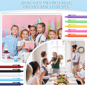 Wholesale Custom Logo 0.5mm Plastic Gel <b>Pens</b> Set Ballpoint <b>Pen</b> Design <b>White</b> Blue Red Yellow Ink for Promotional Advertising - Product Image 4