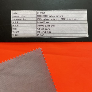 Personnalisé pour votre besoin tissu de veste de vêtements de travail stratifié à membrane microporeuse ePTFE pour vêtements - Product Image 2