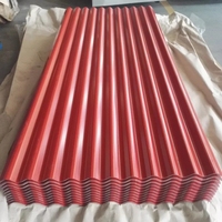 Breite 900mm Dachmaterialien Verzinktes Stahlwellblech 0,5mm Dicke Dachblech für Schweinestall Geflügelstall