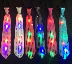 Cravate lumineuse LED de Yiwu pour le Nouvel An - Product Image 1