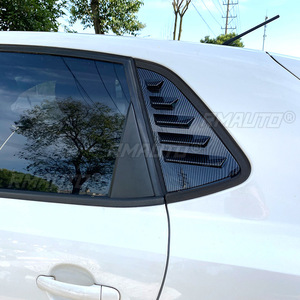 For VW Polo 6R 6C 2011-2017 Body Kit Rear <b>Window</b> Shutter <b>Cover</b> Trim Rear Quarter Panel <b>Window</b> Car Accessories - Product Image 3