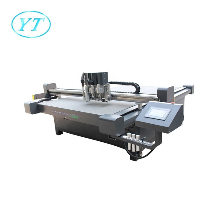 Proveedor de China de cama plana Digital de papel de cartón de Plotter de La etiqueta engomada de la máquina de corte