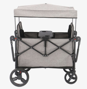 Oferta Especial: Carrito Plegable Resistente con Toldo, Carrito para Niños de Alta Resistencia para Salidas Familiares y Senderismo con Tela Oxford 900D - Product Image 4
