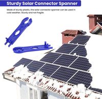 Clé à molette pour connecteur solaire photovoltaïque 1000V 1500V, en plastique ABS, pour assemblage DIY OEM, pour panneau solaire
