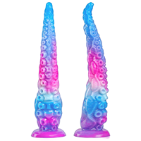 Plug anal pénétrant, Dildo réaliste en forme de pénis de pieuvre long, Stimulateur de point G, Jouets sexuels anaux 18+, Dilatateur anal, Butt plug