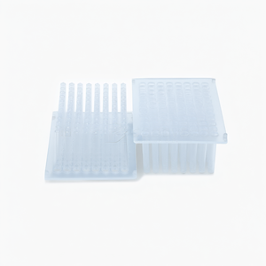 <b>Magnetic</b> Rod Sleeve 96 Well 8 <b>Strip</b> Round Bottom Conical Bottom Round Dot Nucleic Acid Extraction Sleeve - Product Image 6