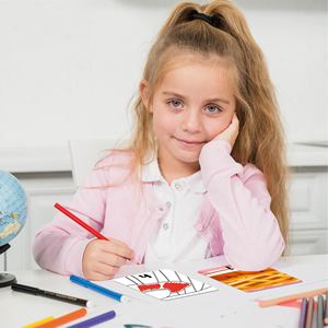 แฟลชการ์ดคำศัพท์ภาษาอังกฤษสำหรับเด็กอนุบาล พร้อมด้านหน้าสำหรับระบายสี ฝึกอ่าน ฝึกพูด <span class=keywords><strong>เสียง</strong></span>สักเสียง<span class=keywords><strong>ยาว</strong></span>และสั้น อุปกรณ์สำหรับครูในโรงเรียน - Product Image 3