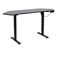 Pieds de table électriques de cadre de bureau debout réglables en hauteur pour étudiants ergonomiques
