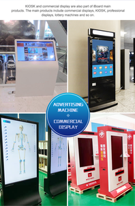 Kiosco de señalización digital para tienda minorista para centros comerciales <span class=keywords><strong>Bancos</strong></span> Loterías inmobiliarias Aeropuertos Estaciones de tren Escuelas Oficinas - Product Image 5