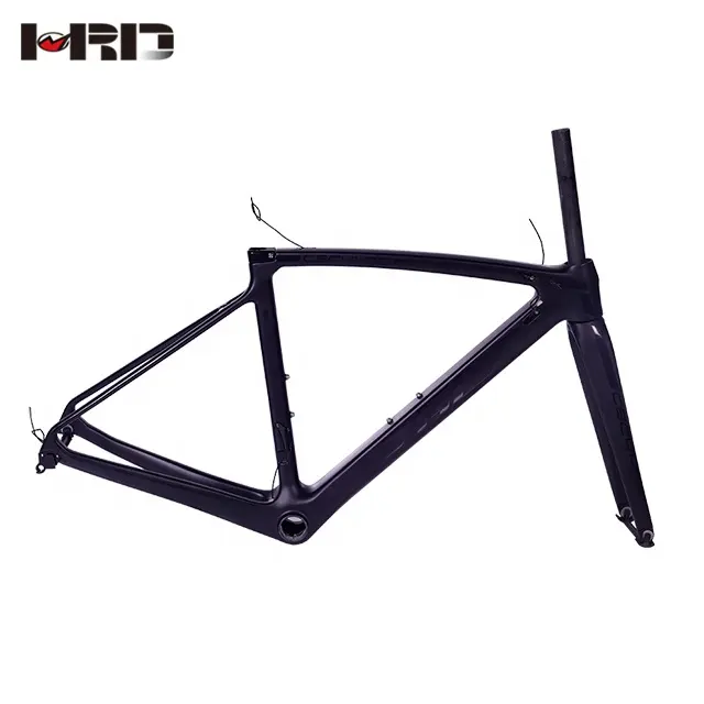 Marco de bicicleta de carbono OEM, piezas de bicicleta de ZGL-CR41, marco de fibra de carbono T800, color negro, chino, a precio de fábrica