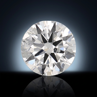 Diamant blanc de couleur F, 0,50 carat, clarté SI2, diamant naturel rond brillant, excellente taille, pierres brutes en gros GEMFORTE IN