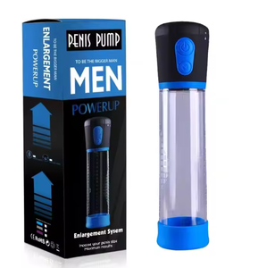 Elektrikli Penis pompası Penis Extender vakum pompası 5 emme modları ile 2 horoz yüzükler erkek Couples tor erkekler çiftler için seks oyuncak - Product Image 1