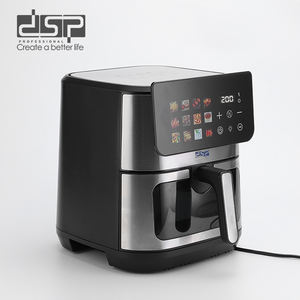 Freidora de Aire Dsp Kb2194 de 8.0l, 1600w de Calor Superior + 500w de Calor Inferior, 12 Menús Preestablecidos, Ventana Visible con Iluminación - Product Image 4