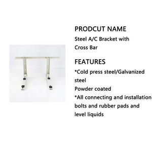 Điều Hòa Không Khí Giá Đỡ A/C Điều Hòa Không Khí Lắp Giá Treo Tường Giá Đỡ Góc Có Thể Điều Chỉnh Cho Hvac - Product Image 3