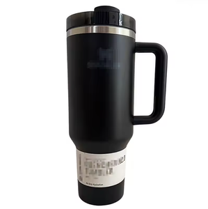 Gobelet isotherme en acier inoxydable <span class=keywords><strong>de</strong></span> 40 oz avec poignée et couvercle, tasse <span class=keywords><strong>de</strong></span> voyage à double paroi pour café, tasse portable pour voiture pour boissons chaudes et froides - Product Image 5