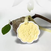 Diffuseur de parfum solide en argile pour voiture, senteur osmanthus douce, jaune clair, prix usine, vente chaude