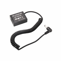 JZR Np-W126S Harici DC Bağlantı Noktası Güç Kaynağı Kablosu Sahte Pil XT2 XT30 X100F Xa7 Xh1 Çevre Dostu ABS Kamera Aksesuarları