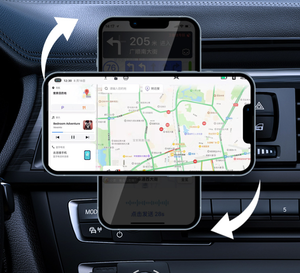 Chargeur de voiture sans fil à charge rapide 15W, <span class=keywords><strong>support</strong></span> de <span class=keywords><strong>téléphone</strong></span> de voiture intelligent à capteur infrarouge, ABS, PC, <span class=keywords><strong>support</strong></span> de voiture pour grille d'aération, <span class=keywords><strong>Mercedes</strong></span> Benz - Product Image 3