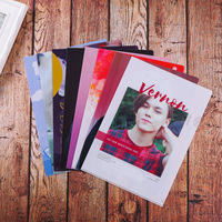 Carpeta transparente en forma de L personalizada de fábrica, tamaño A4, Color, logotipo imprimible, Material PP para negocios de oficina