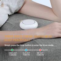 Machine à bruit blanc portable avec 24 sons apaisants, étanche IPX6, rechargeable par type-C, avec veilleuse pour le sommeil des bébés