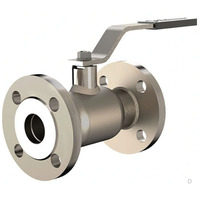 Série de vannes à boisseau sphérique industrielles : Acier inoxydable/Laiton, Fileté/Flangé, 1/4"~4", pour l'eau, l'huile et le gaz