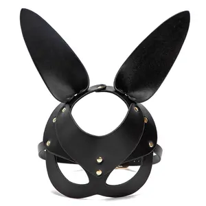 Máscara de coelho feminina, popular, sexy, adulto, play, traje, festa de palco, clube, máscara de olho, máscara para festa